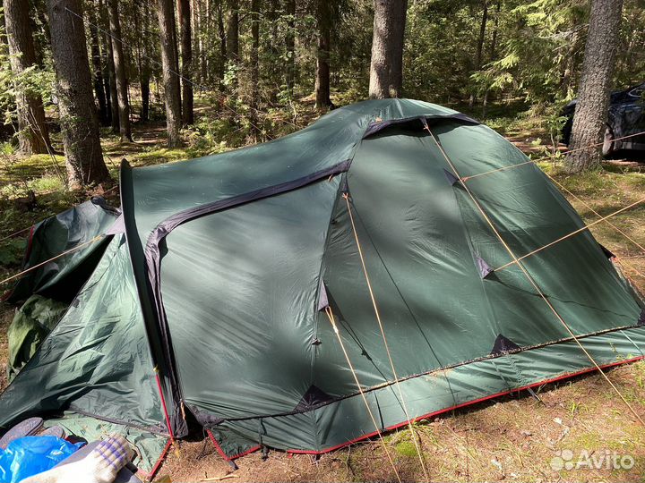 Палатка туристическая Alexika Tower 4 Plus Fib