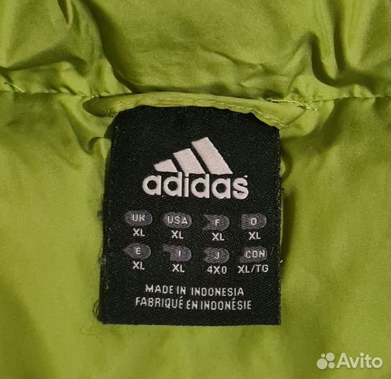 Дутый пуховик adidas