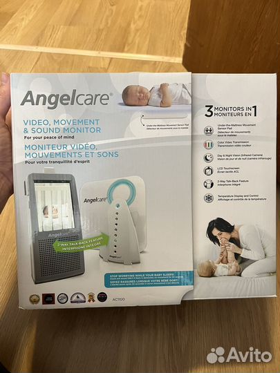 Видео-Аудио няня angel care дыхание