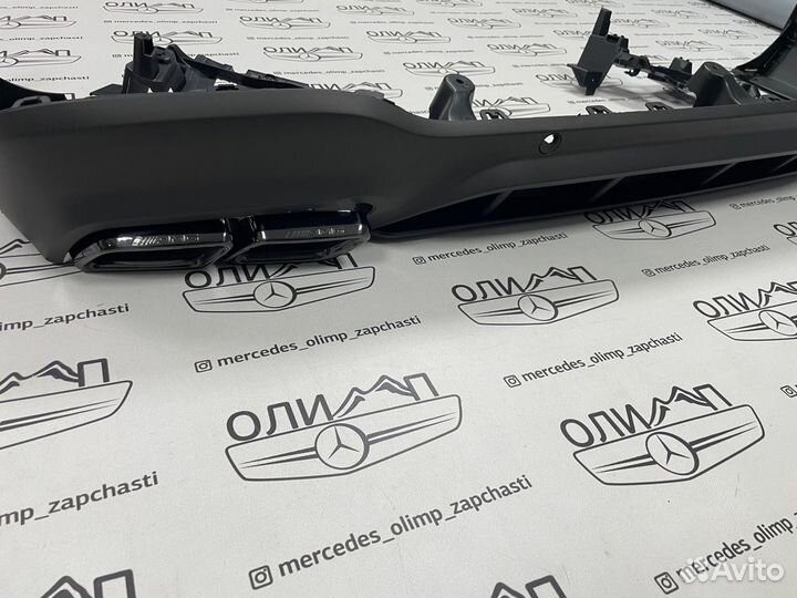 Диффузор насадки AMG 63 на Mercedes GLC x253
