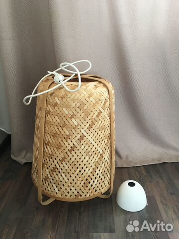 Абажур плетеный IKEA