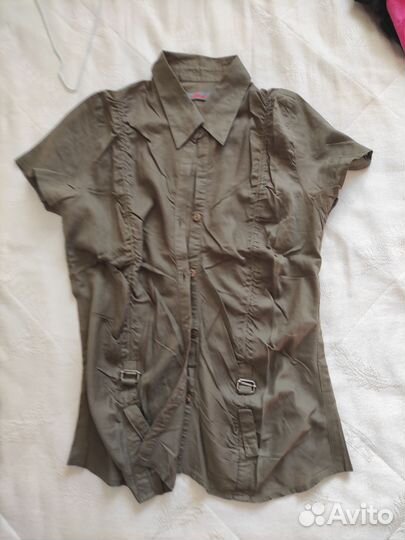 Женская одежда, сарафан, жакет, рубашка