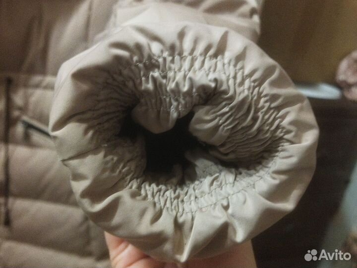 Пуховик женский длинный 48