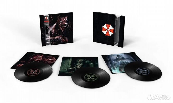 Residen Evil 1996 винил 3xLP Original + Remix