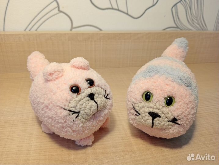 Вязаные игрушки ручной работы