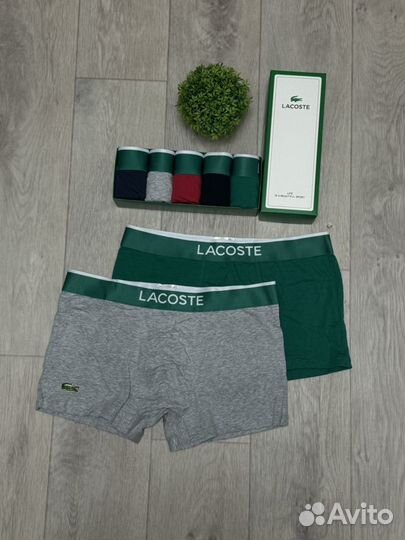 Мужские трусы боксеры lacoste