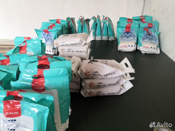 Наполнитель для кошачьих туалетов tofu 7 л