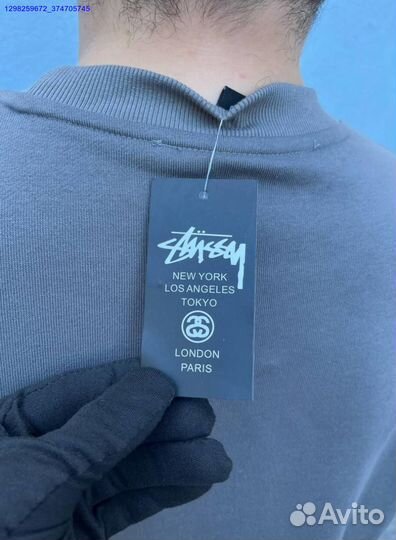 Свитшот Stussy серые (Арт.80915)