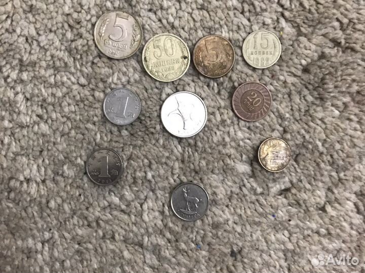 Монеты разных стран