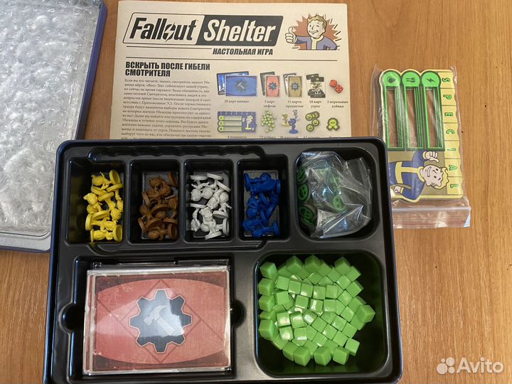 Fallout Shelter настольная игра