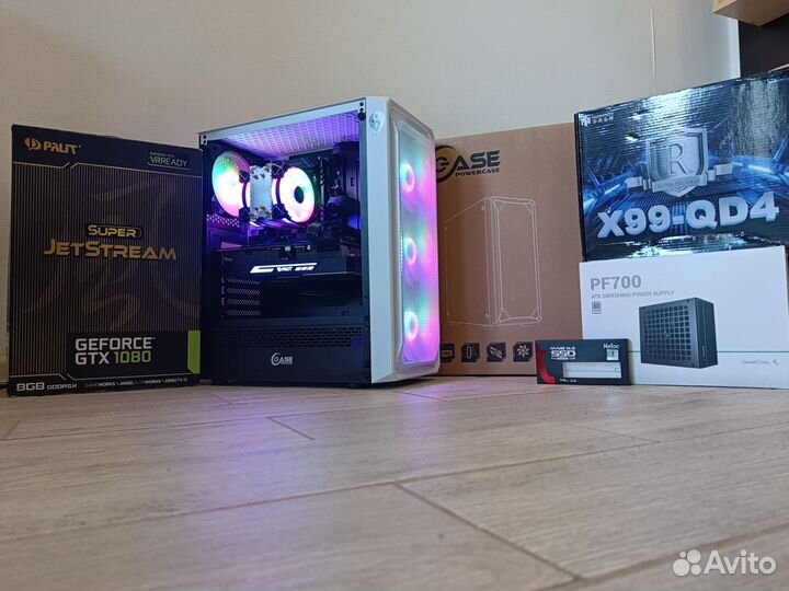 Игровой компьютер Intel 12 ядер/1080/16gb/ssd 1000