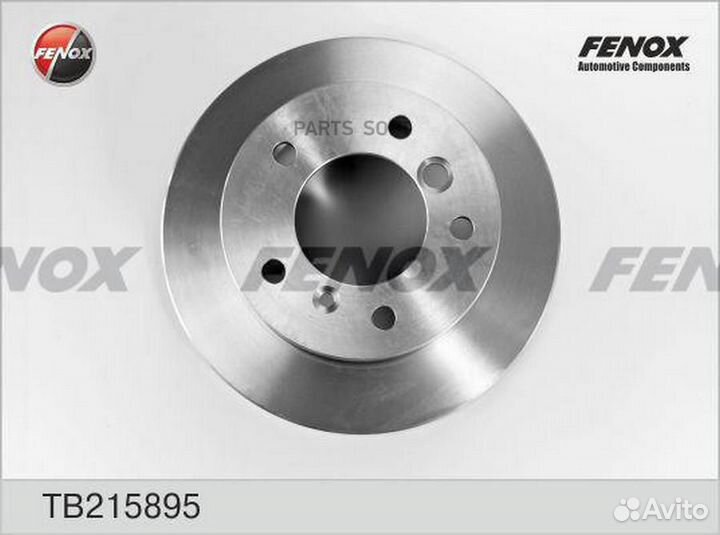 Fenox TB215895 TB215895 диск торм. зад. \ MB Sprin