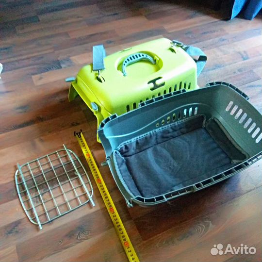 Переноска для кошек пластиковая