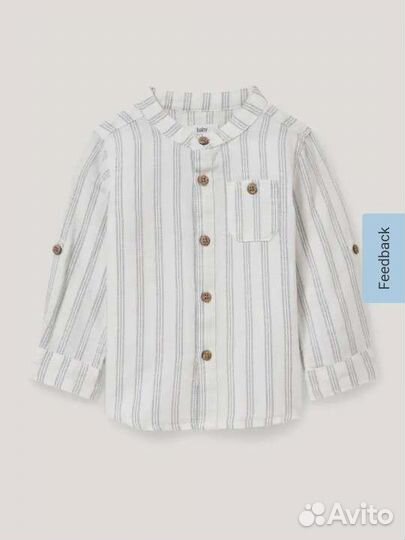 Новое C&A Комплект Рубашка+шорты 68/80/92/98