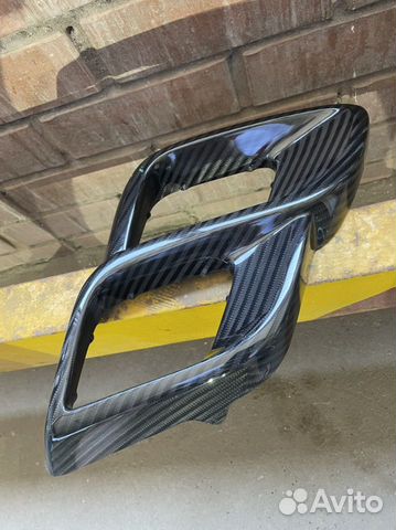 Насадка khann карбон lexus lx 450/570