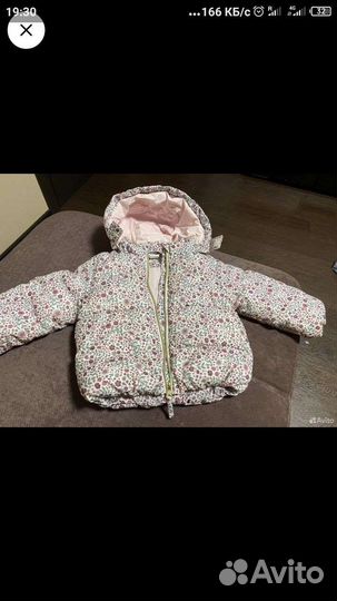 Куртка для девочки, размер 86, Н&М. Куртка Zara