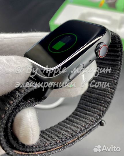Apple Watch 9 45mm (ориг экран, black нейлон)