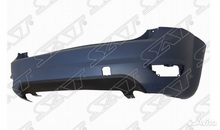 Бампер задний ford focus 2 HBK рестайл