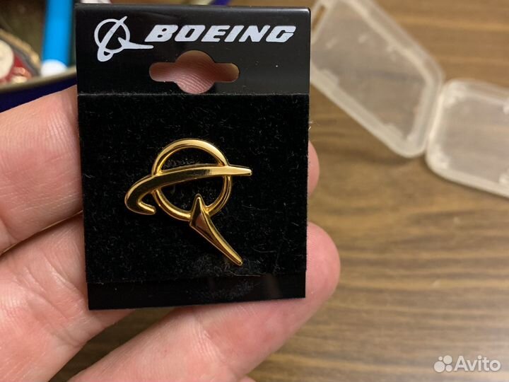 Значок в петлицу боинг boeing