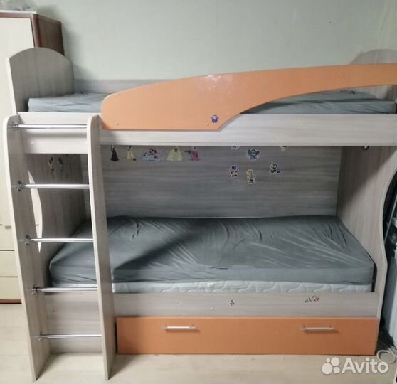 Двухъярусная кровать бу