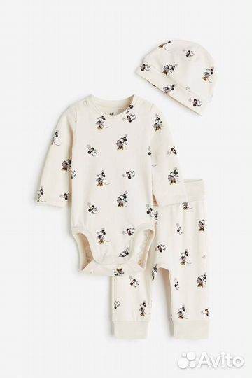 Комплект тройка на девочку Minnie H&M 56 62 74