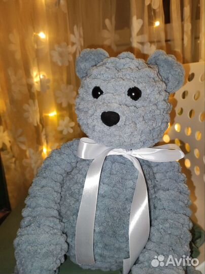 Мишка Тедди из пряжи Alize Puffy