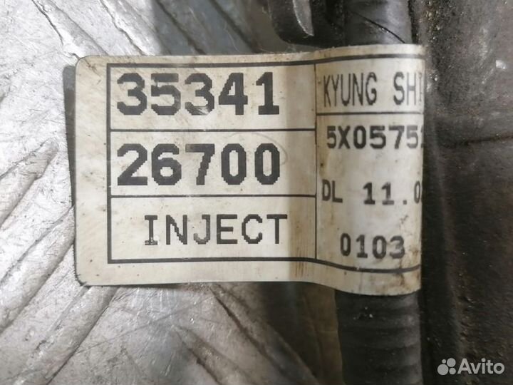 Рейка топливная рампа Hyundai Matrix 2001-2010