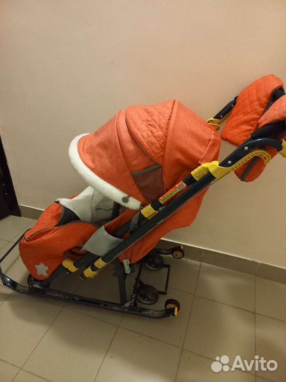 Санки коляска ника 7 8