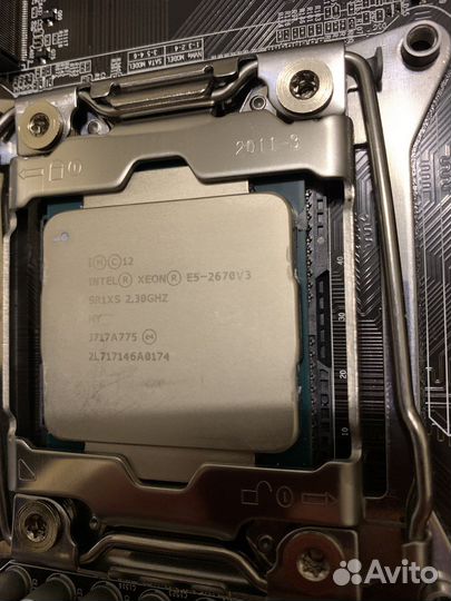 Xeon e5 2670 v3 16 gb ddr4 + Кулер