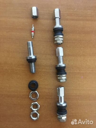 Вентили ниппель (соски) железные для колес