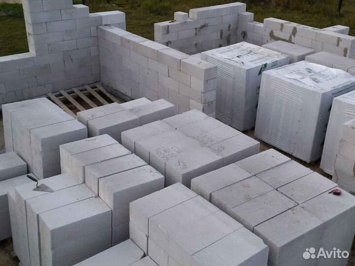 Газоблок. Газобетонные блоки. Доставка. D500