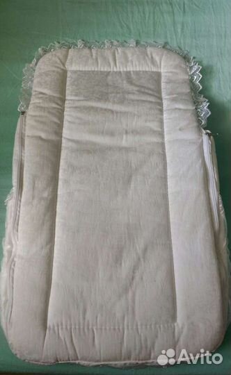 Конверт для новорожденного, с уголком