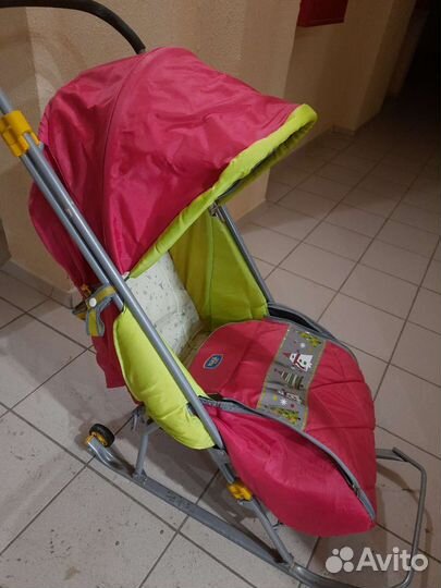 Санки коляска ника
