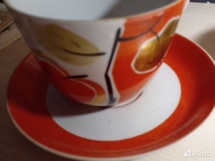 Чашка с блюдцем лфз 