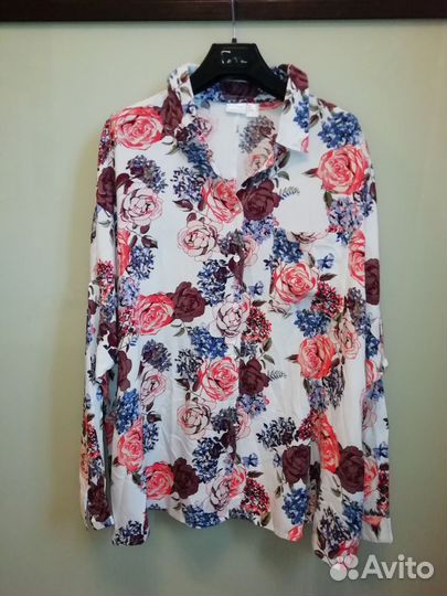 Блузка рубашка женская Bodyflirt вискоза новая