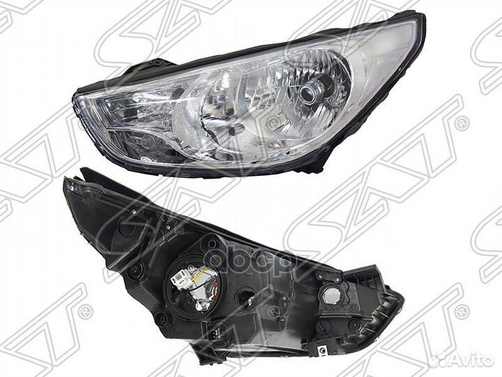 Фара hyundai tucson 10- LH под электрокорректор