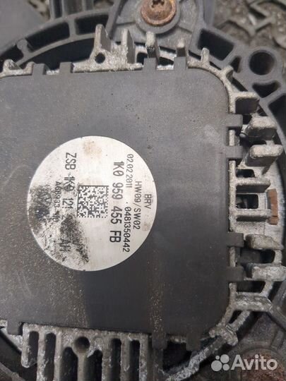 Вентилятор радиатора Skoda Octavia (A5), 2011