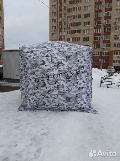 Палатка зимняя 3х слойная 200х200х225