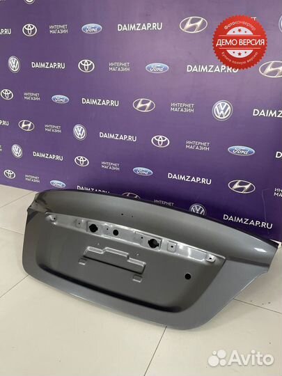 Крышка багажника Hyundai Solaris (2011-2017) серый
