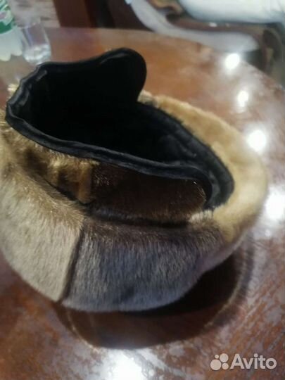 Шапка из нерпы размер 58-60