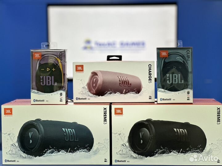 Портативные колонки JBL