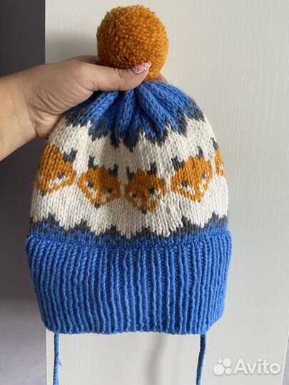 Шапка и снуд для мальчика 4-6 лет