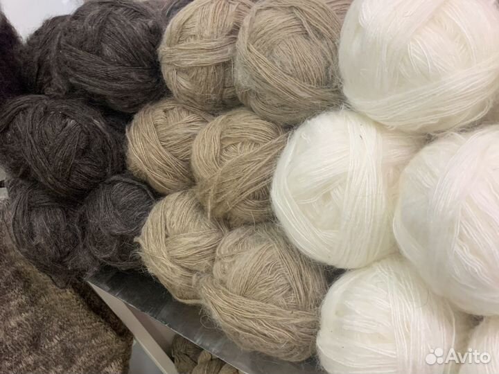Пряжа из козьего пуха