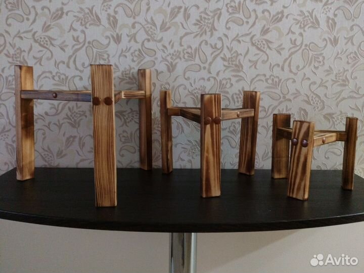 Подставки для цветов (комплект)