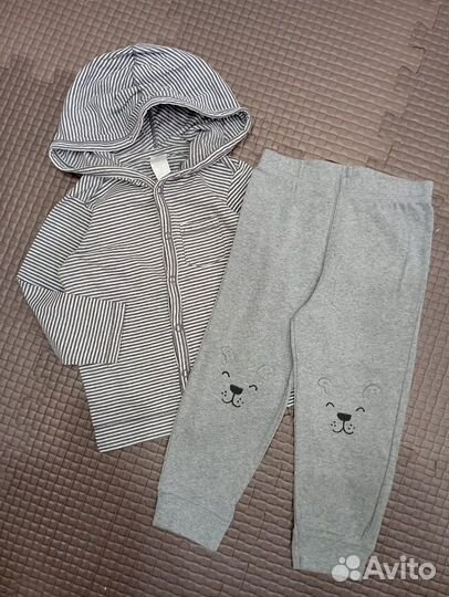 Кофточка H&M штаны Carters