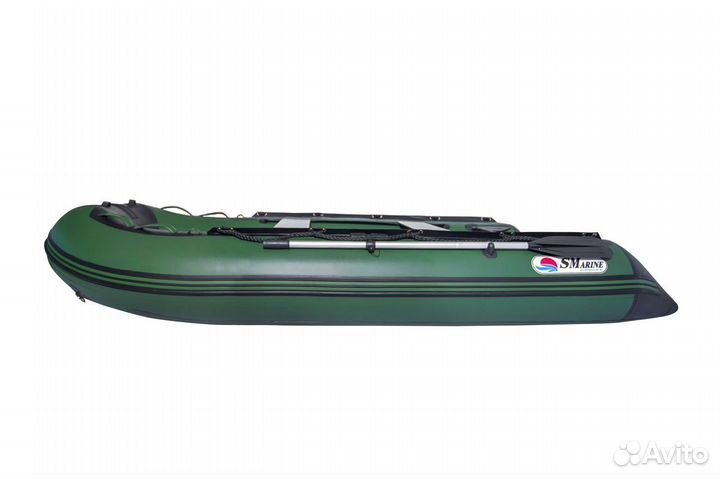 Лодка Smarine SDP MAX 420 (зеленая)