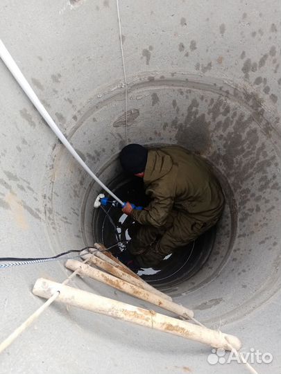 Септик из бетонных колец канализация под ключ