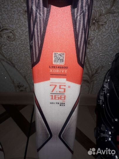 Горные лыжи с ботинками