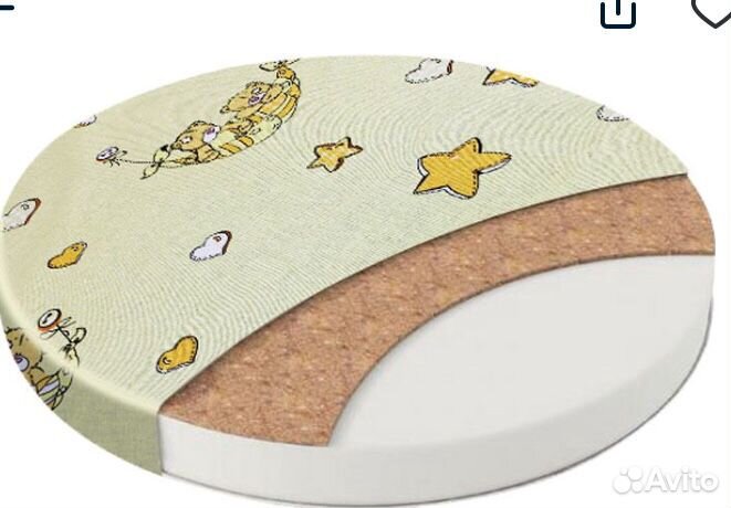 Детский круглый матрас