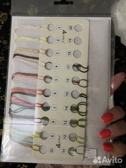 Набор для вышивания крестиком Алиса